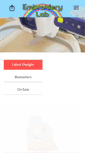 Mobile Screenshot of embroidery-lab.com