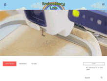 Tablet Screenshot of embroidery-lab.com